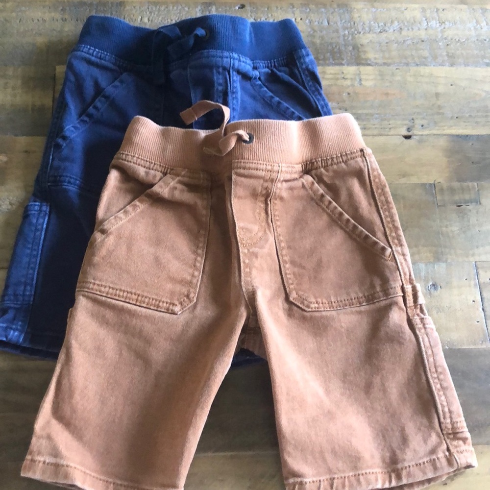 2 pair boys thick twill work shirt